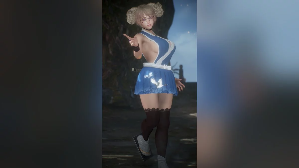 Nioh 2: Complete Edition — Міні-спідниця зі складками