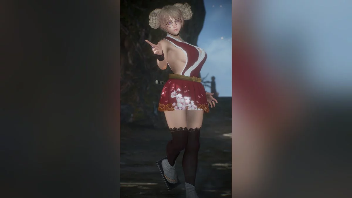 Nioh 2: Complete Edition — Міні-спідниця зі складками