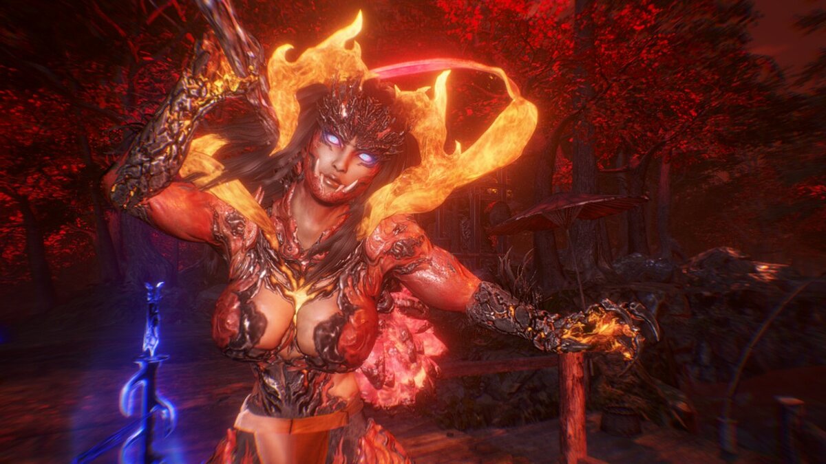 Nioh 2: Complete Edition — Pumped shoulders in women