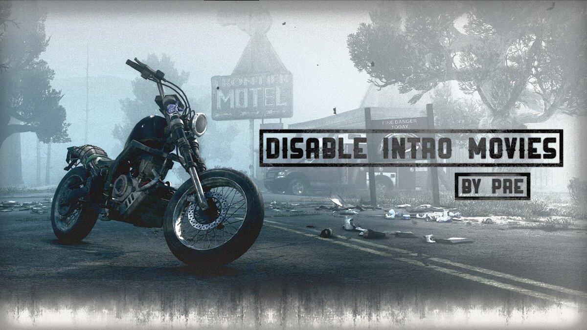 Days Gone — Disable intro