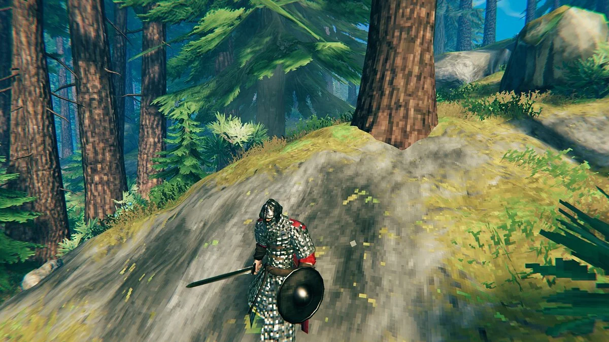 Valheim — Изменение формы железного меча