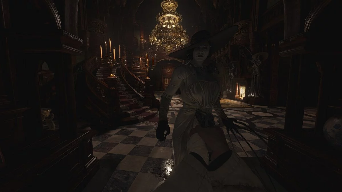 Resident Evil Village — Димитреску нормального зростання