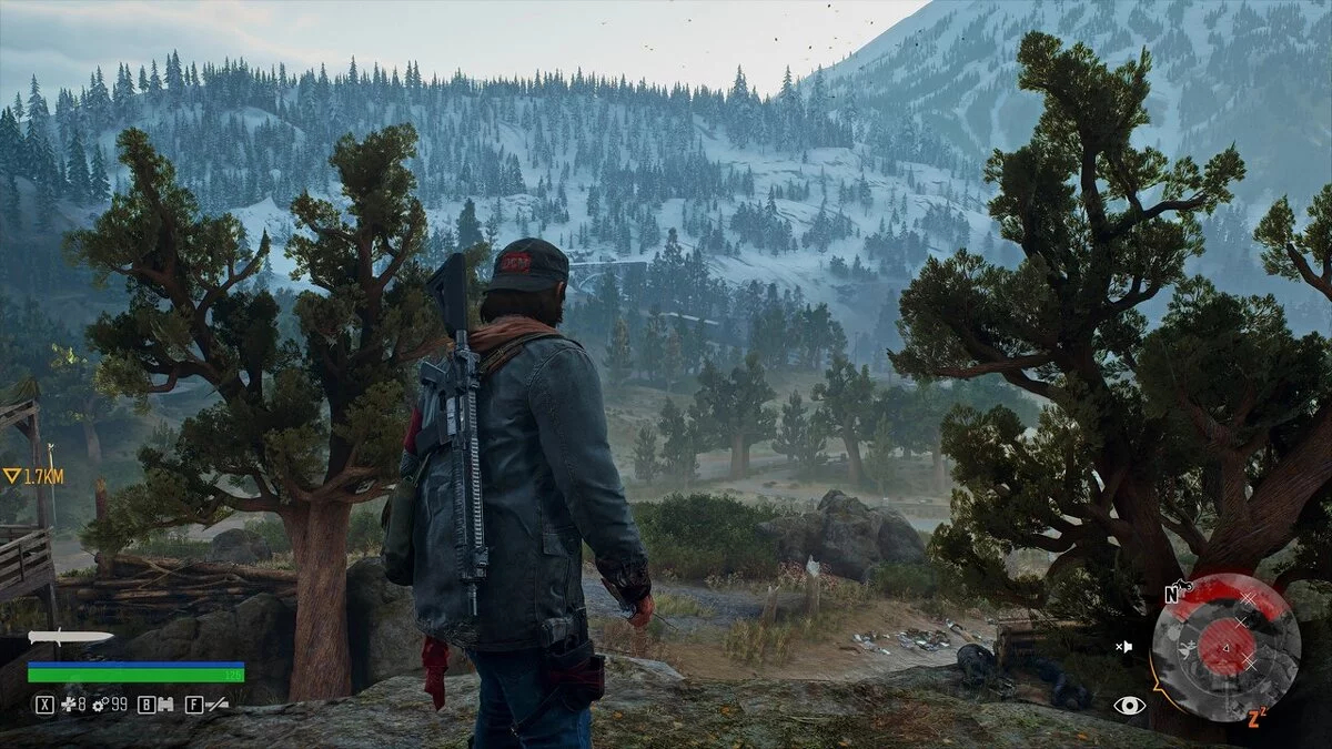 Days Gone — Посилення кольору