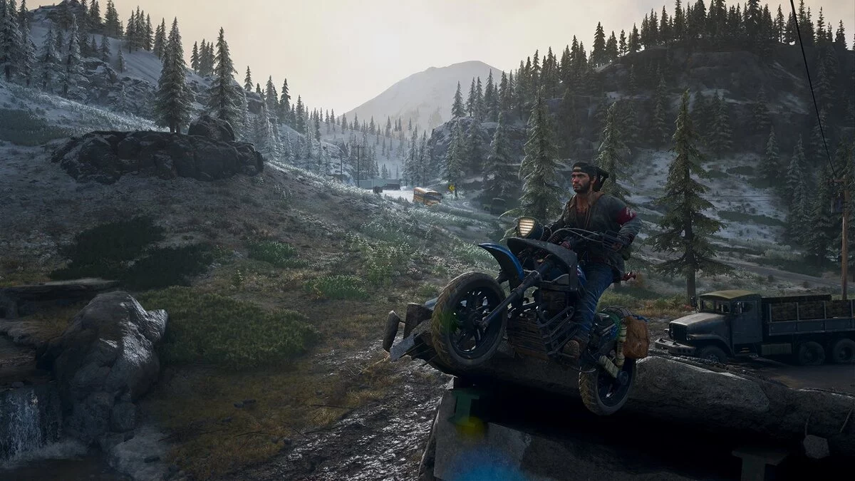 Days Gone — Посилення кольору