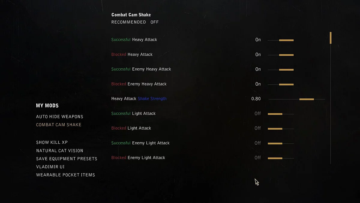 The Witcher 3: Wild Hunt - Complete Edition — Тремтіння камери в бою