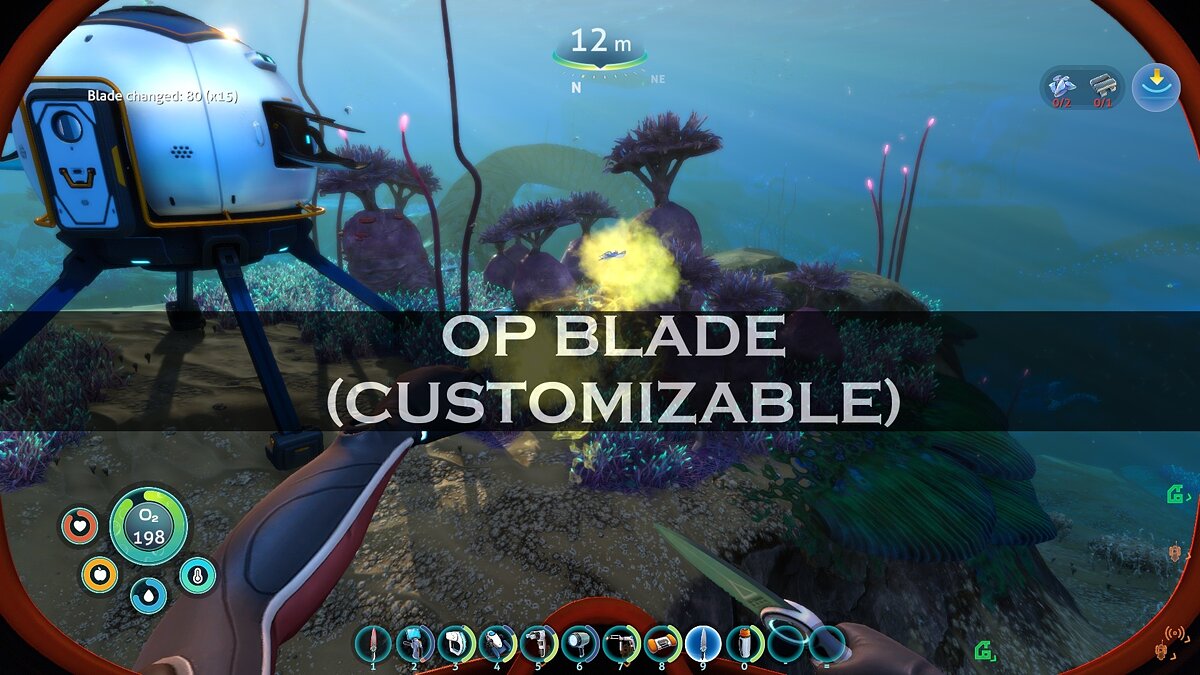 Subnautica: Below Zero — Customizable knife