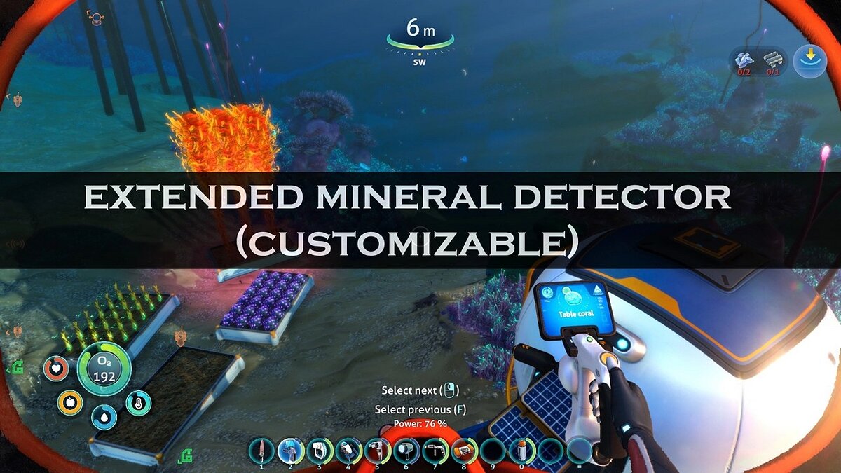 Subnautica: Below Zero — Advanced Mineral Detector