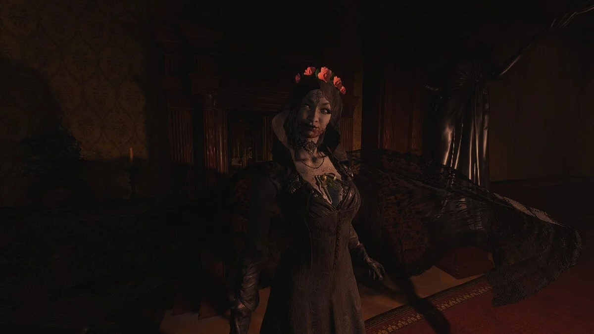 Resident Evil Village — Цветочный венок для Кассандры