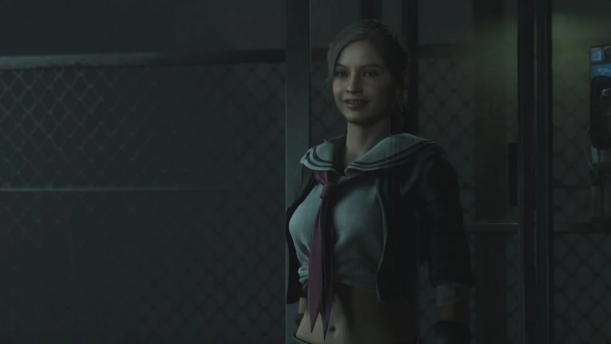 Resident Evil 2 — Клэр в костюме Бекки