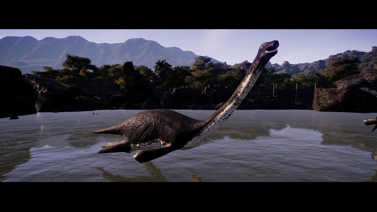 Jurassic World Evolution — Еласмозавр (новий вигляд)