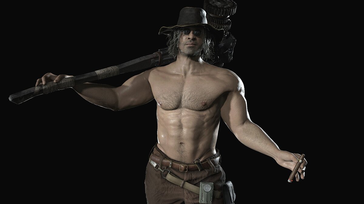 Resident Evil Village — Carl Heisenberg shirtless