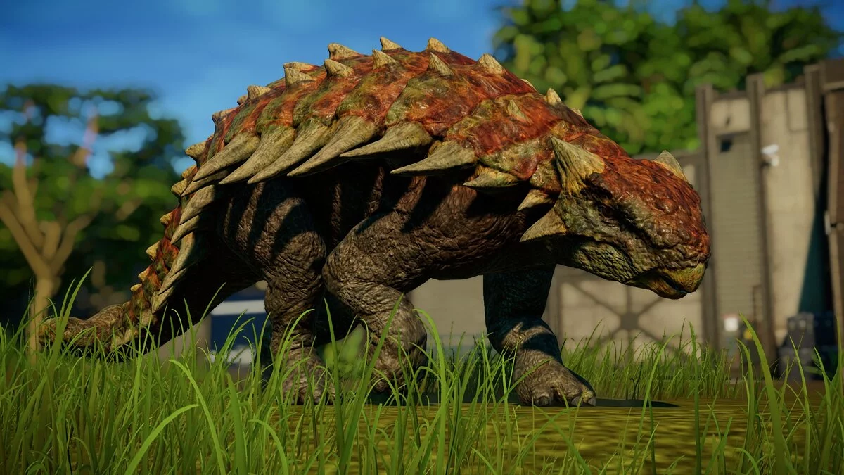 Jurassic World Evolution — Bright Ankylosaurus