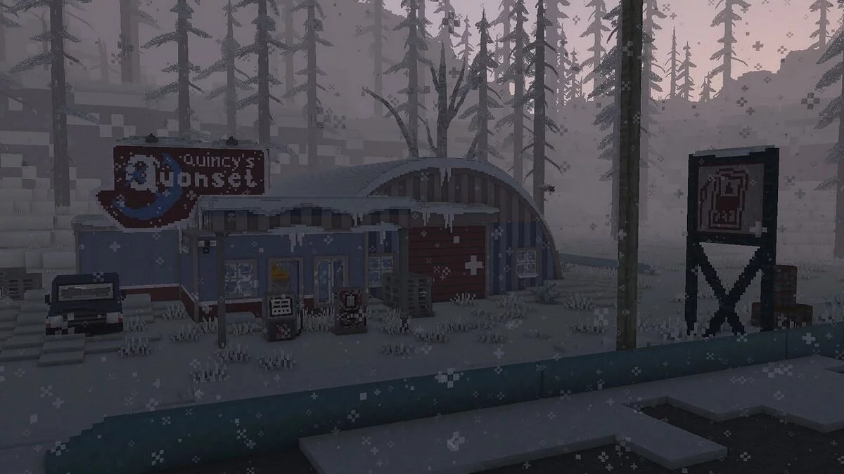Minecraft — The Long Dark в Minecraft