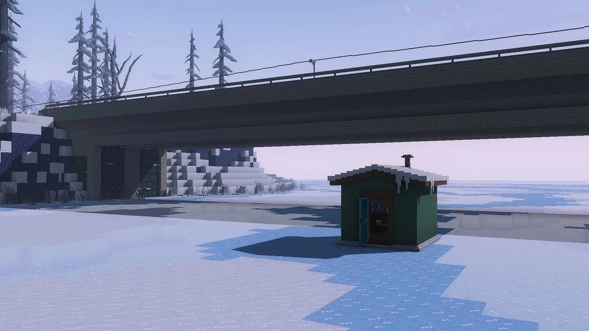 Minecraft — The Long Dark в Minecraft