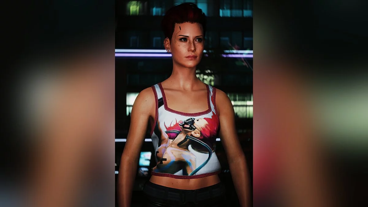 Cyberpunk 2077 — Байкерские майки 