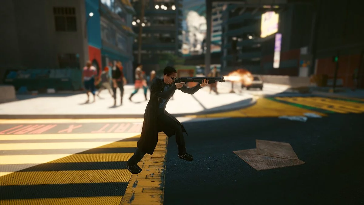 Cyberpunk 2077 — Чувак из игры Postal 2