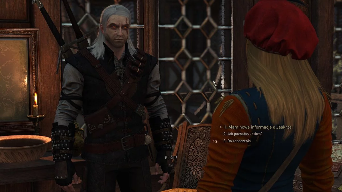 The Witcher 3: Wild Hunt - Complete Edition — Geralt de la primera parte del juego "The Witcher"