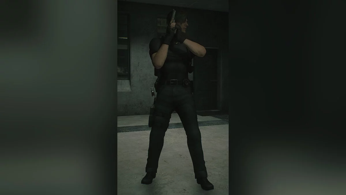 Resident Evil 2 — Костюм и лицо Леона из RE 4