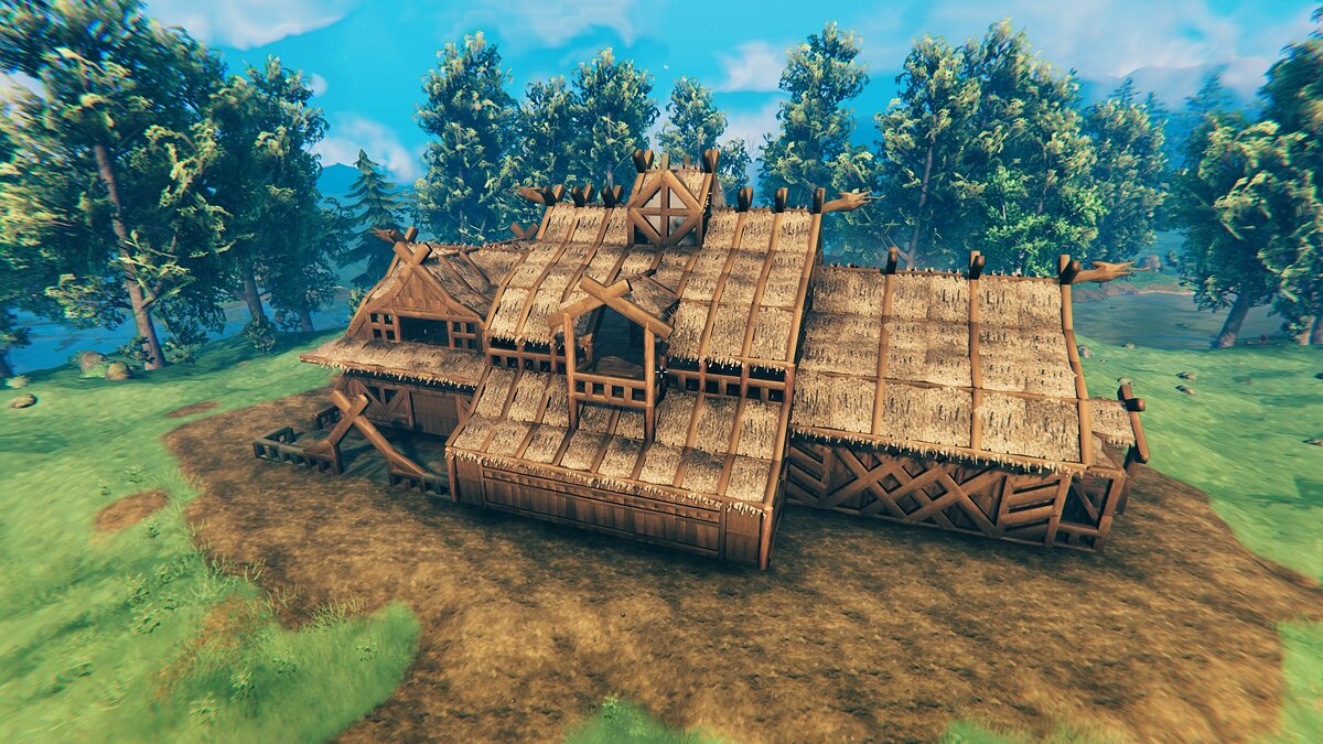 Valheim — Viking longhouse