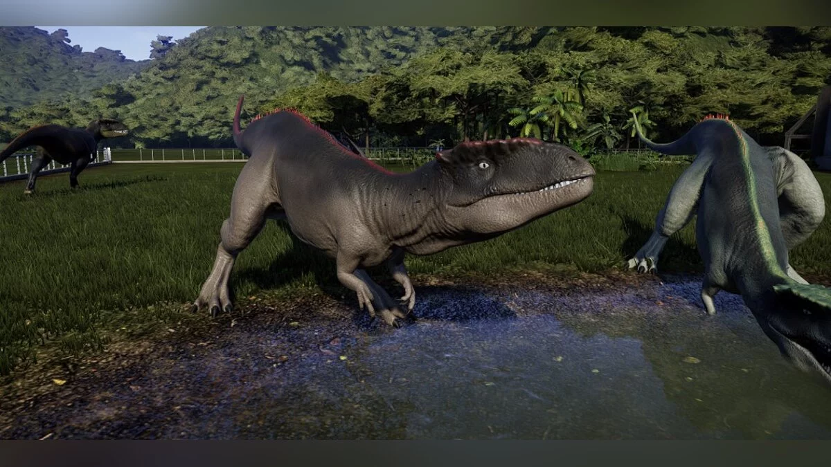 Jurassic World Evolution — Мапузавр (новый вид)