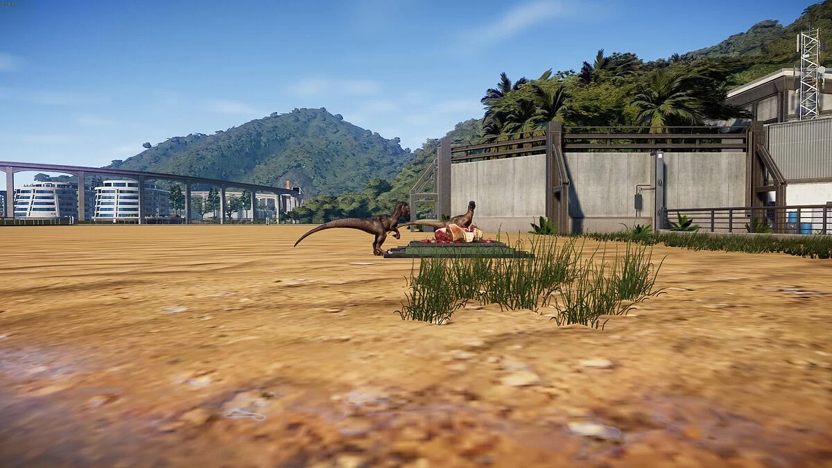 Jurassic World Evolution — Дакотараптор (новый вид)