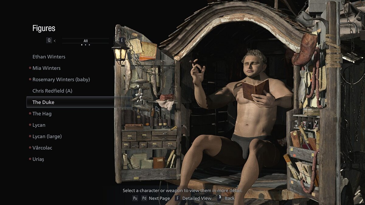 Resident Evil Village — Sexy Duke in underpants