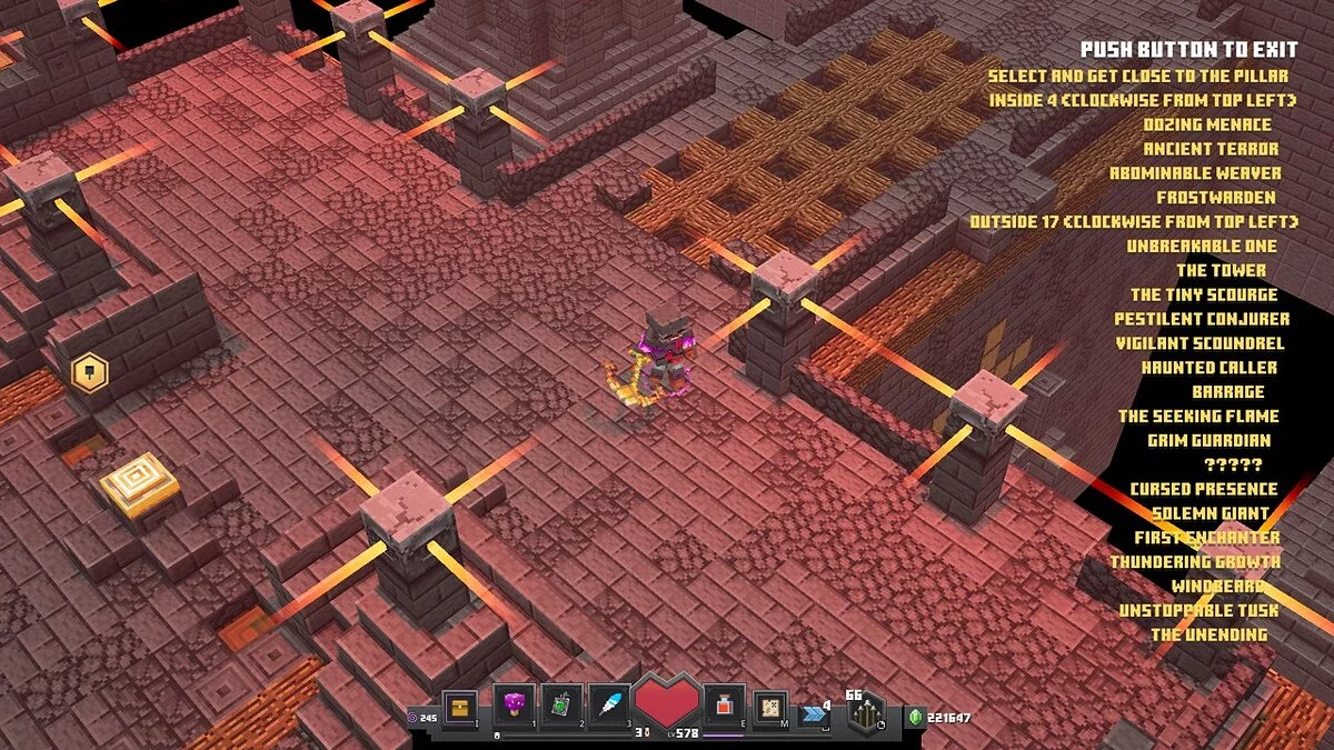 Minecraft Dungeons — Вибір стародавнього боса