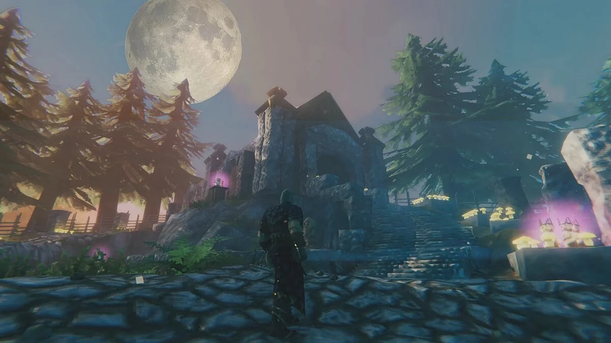 Valheim — Location "Hunter's Dream" from the game Bloodborne