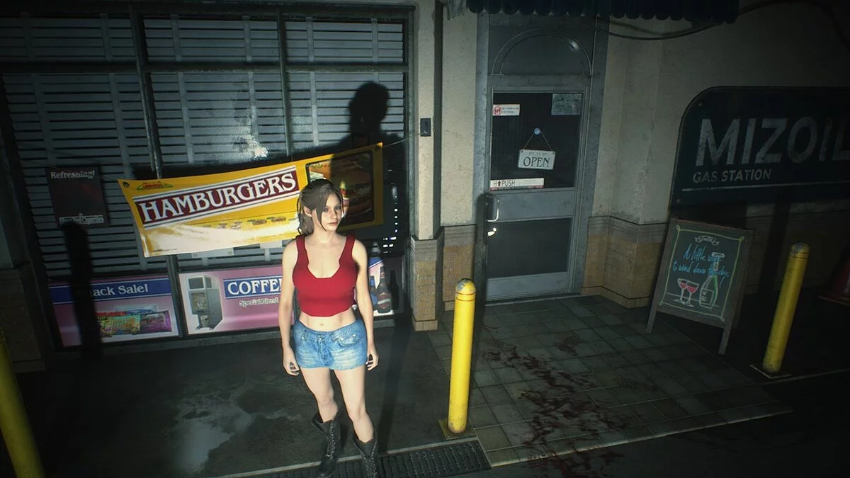 Resident Evil 2 — Falda vaquera