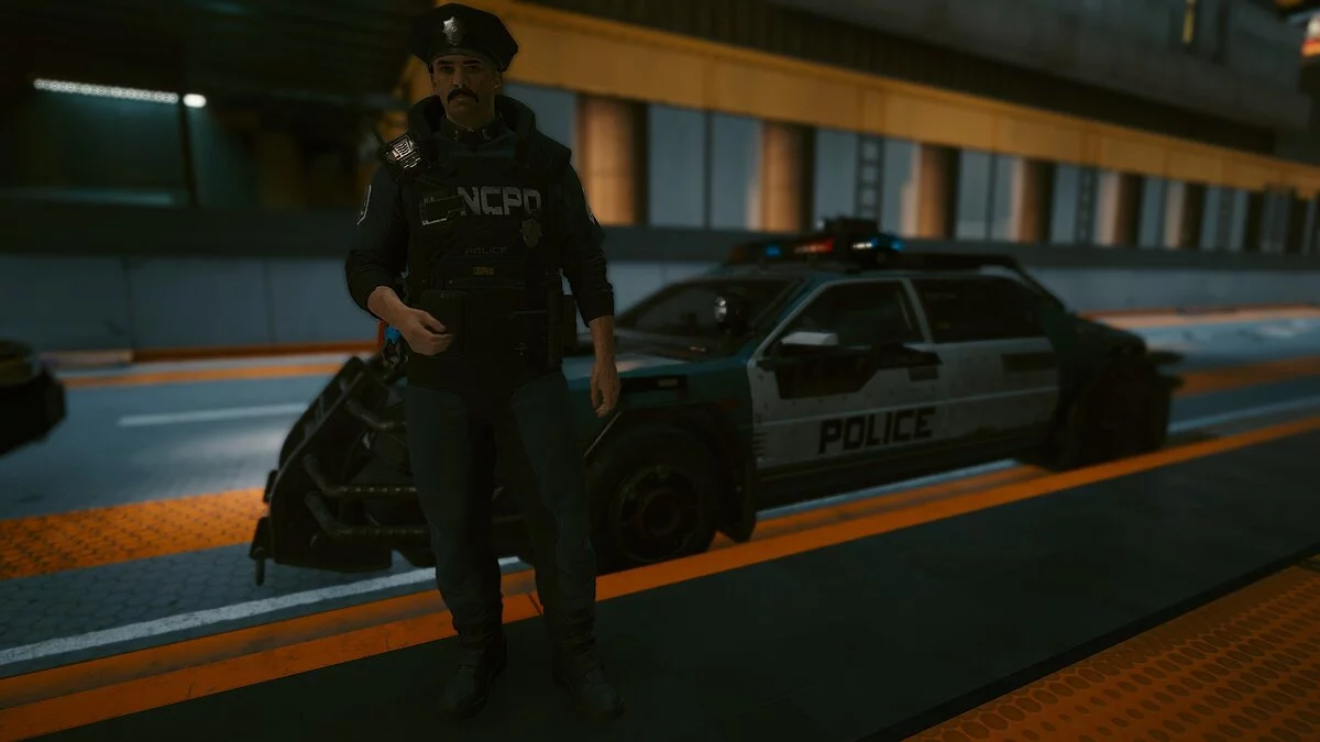 Cyberpunk 2077 — Police uniform