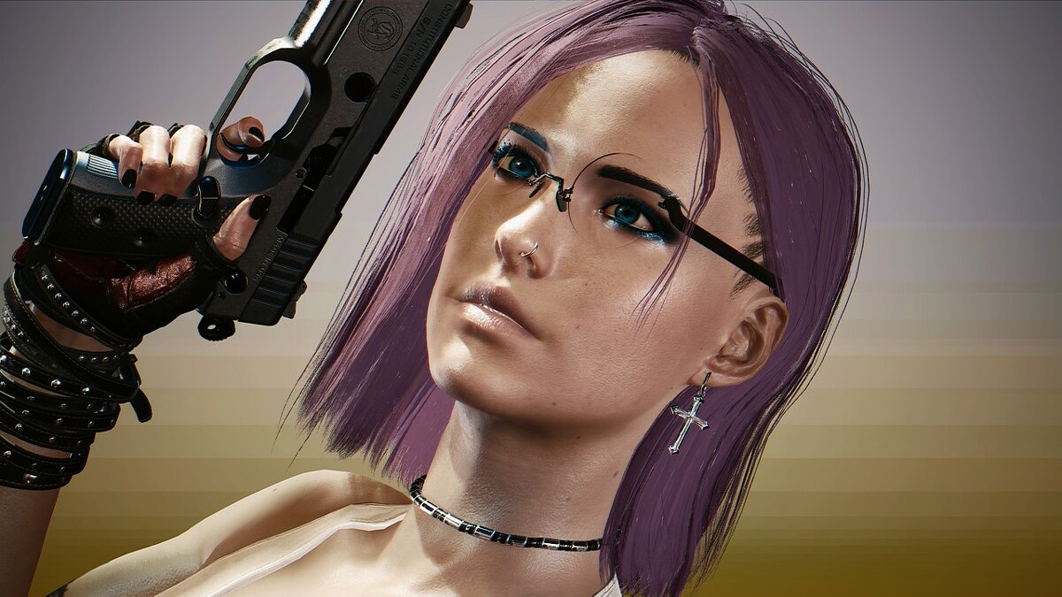 Cyberpunk 2077 — Punk hairstyle