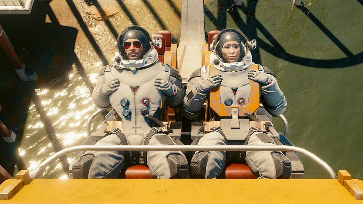 Cyberpunk 2077 — Скафандр для Джонни