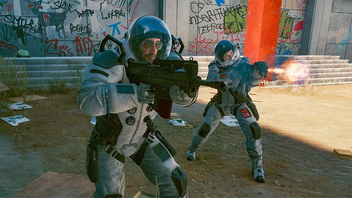 Cyberpunk 2077 — Скафандр для Джонни