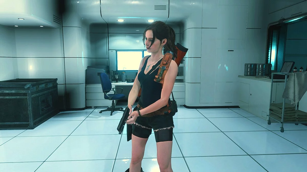 Resident Evil 2 — Черный классический костюм для Клэр