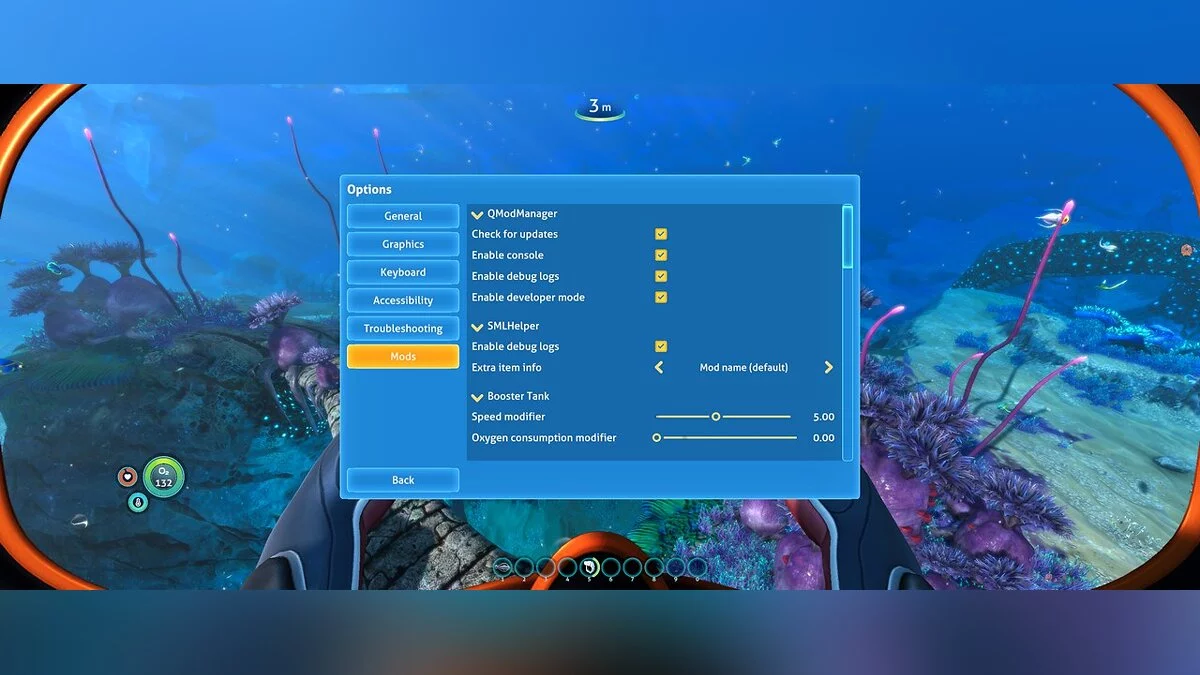 Subnautica: Below Zero — Модификатор скорости бустерного баллона