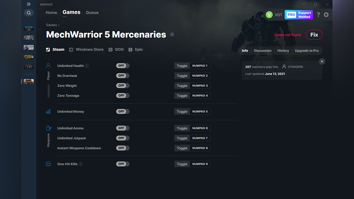 MechWarrior 5: Mercenaries — Trainer (+9) from 06/13/2021 [WeMod]