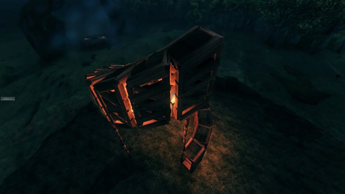 Valheim — Гвинтові сходи