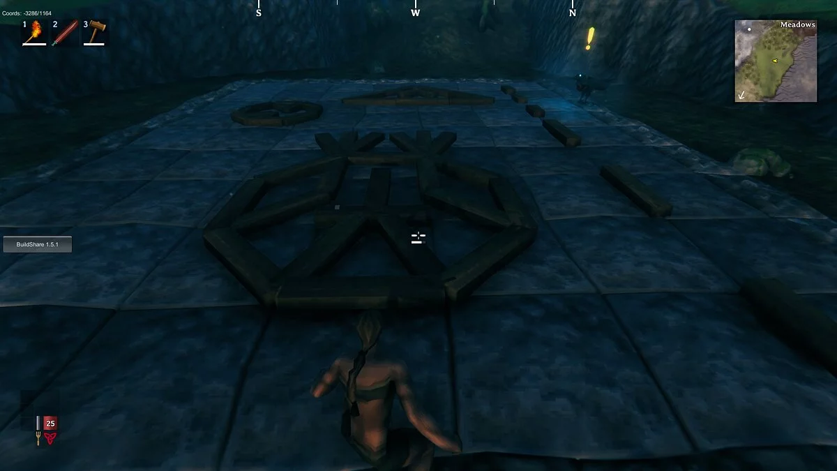 Valheim — Мозаичный пол