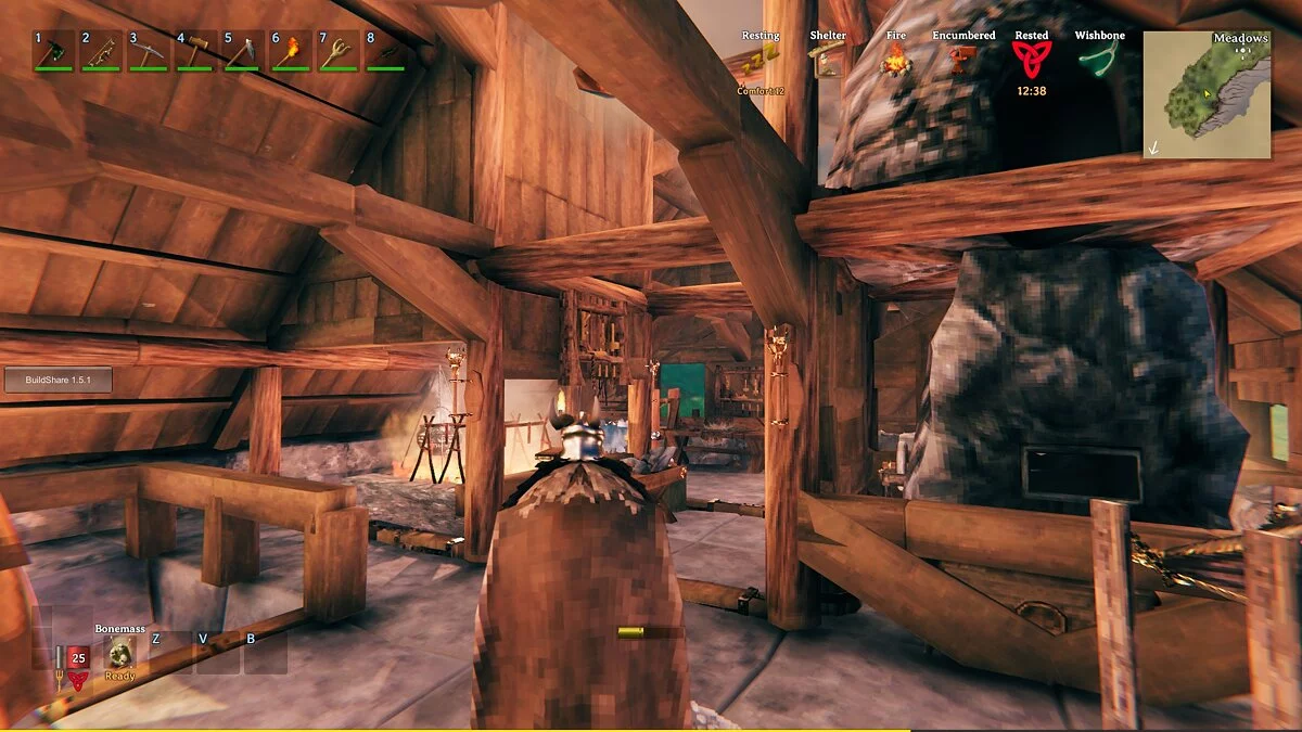 Valheim — Дом с подвалом
