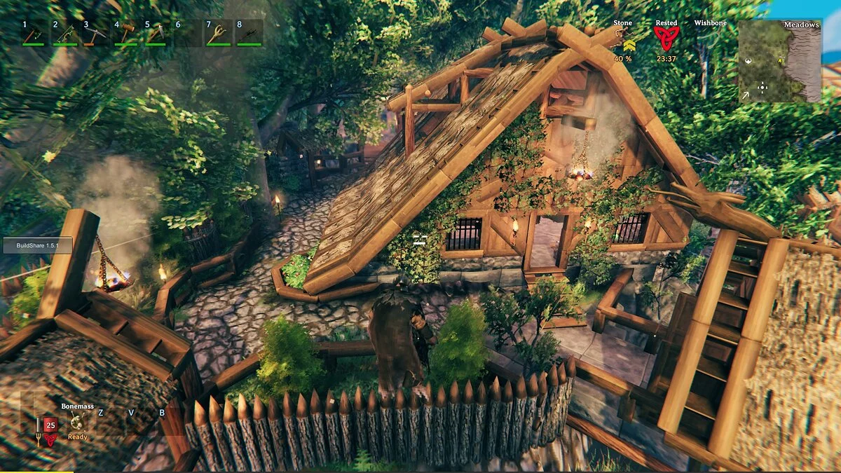 Valheim — Дом с подвалом