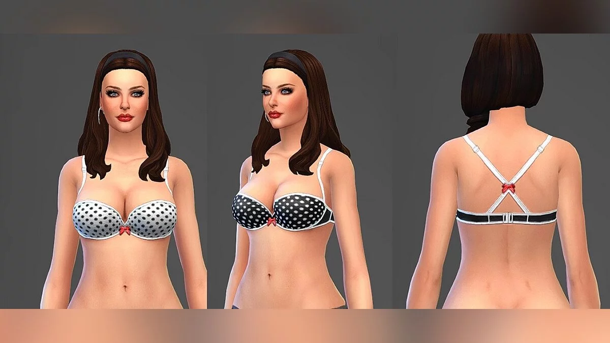 The Sims 4 — Комплект нижньої білизни в горошок