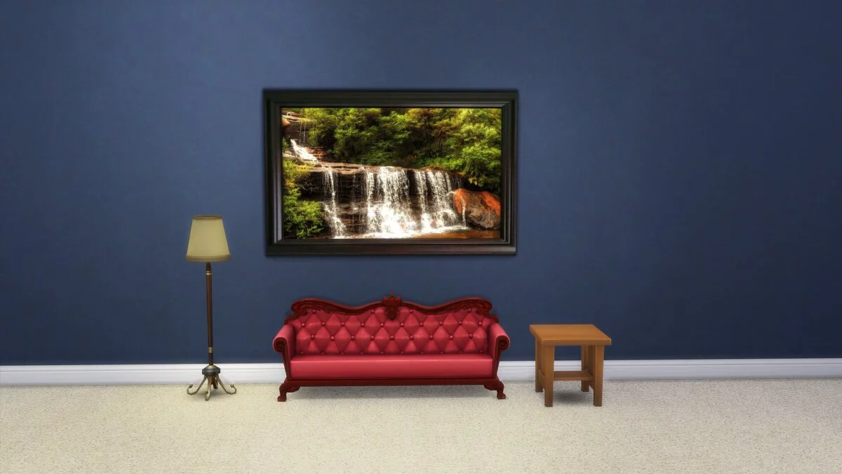 The Sims 4 — Картины с водопадами