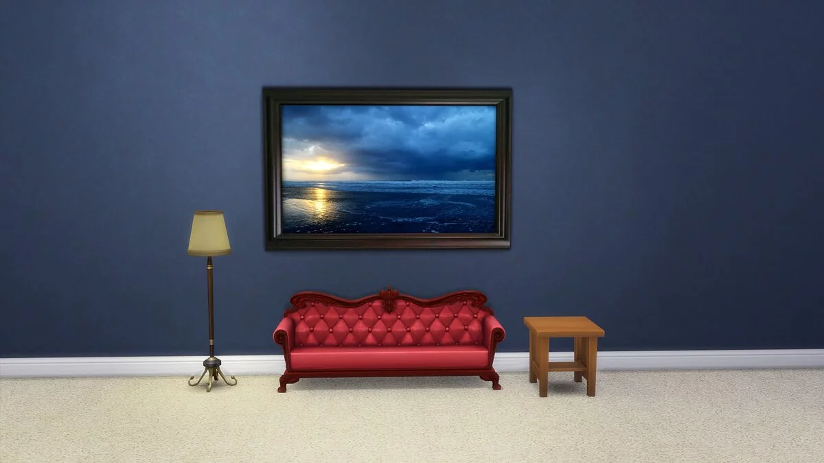 The Sims 4 — Картины - небо и океан