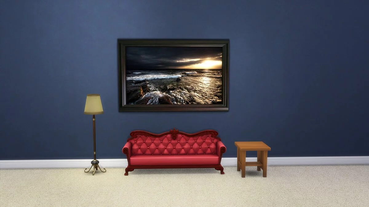 The Sims 4 — Картины - небо и океан