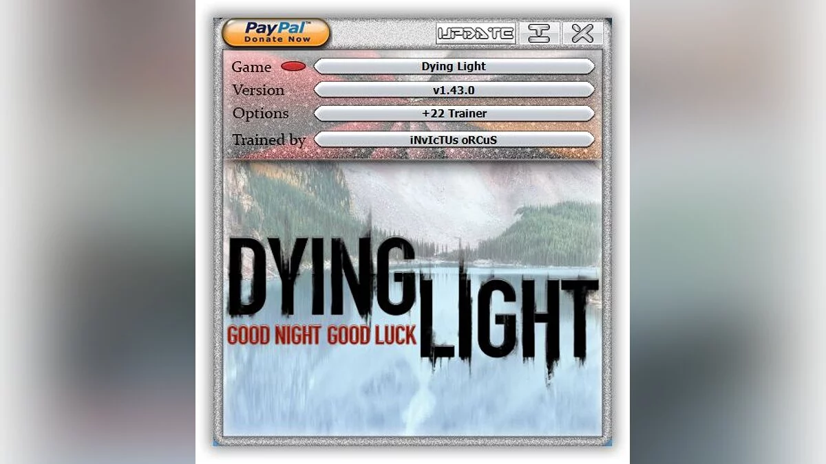 Dying Light: The Following — Trainer (+9/+10/+11/+12/+13/+20/+22) [1.21 - 1.43.0]