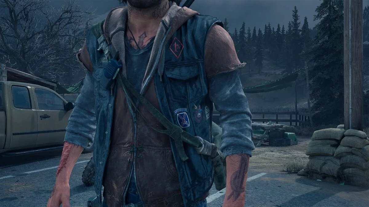 Days Gone — Нашивка на куртку