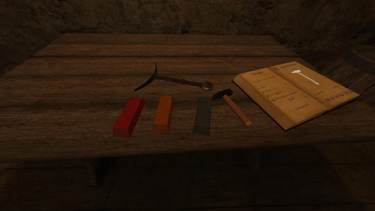 Blade and Sorcery — Створення зброї