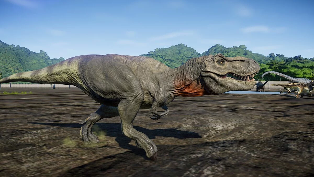 Jurassic World Evolution — Nueva piel para T.rex