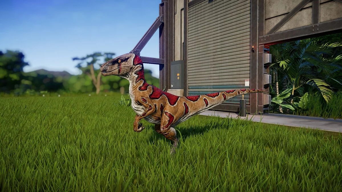 Jurassic World Evolution — New coloring pages for Velociraptor