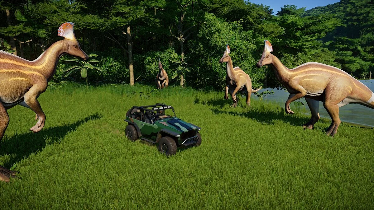 Jurassic World Evolution — Раскраски для машин «Затерянный мир»